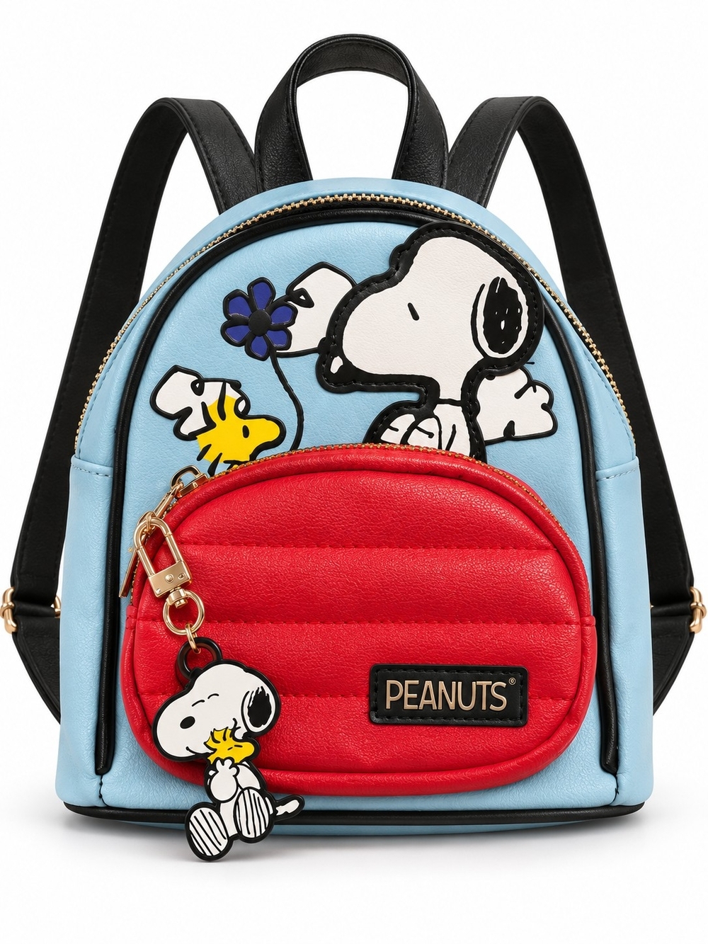 Peanuts Snoopy & Woodstock Mini Backpack – Blue and Red